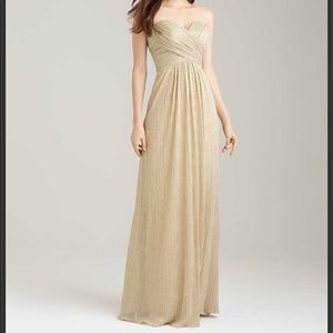 Allure Bridal Gown Style 1447 in Gold Shimmer